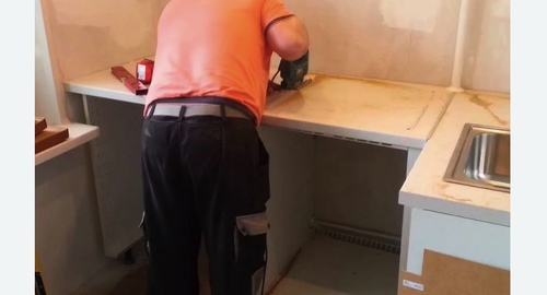 Сборка кухонного гарнитура. ЦАО Москвы